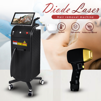 Machine d'épilation au laser Diode 808nm Ice Titanium à 3 longueurs d'onde, professionnelle, intelligente, pour usage en salon