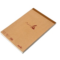 Kraftpapier Notizblock 140mm*210mm 60 Blatt Blanko Schreibblock Kraftpapier-Umschlag 240 Stück/Karton Großhandel