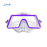 Masque de plongée à lentille unique en matériau sûr, prix usine JYF, lunettes de plongée, masque de snorkeling