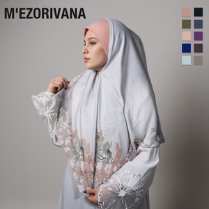 Chapeau-écharpe de style malais <span class=keywords><strong>avec</strong></span> couverture imprimée de strass pour le printemps pour les musulmans - Product Image 3