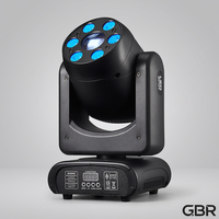 100W IP65 RGBW LED Moving Head Light mit DMX512 und Prismaeffekten für Bühne und Nachtclub