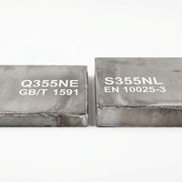 Plaque d'acier structurel haute résistance basse température Q355NE S355NL de qualité supérieure, norme GB, épaisseur 6-250 mm, soudable