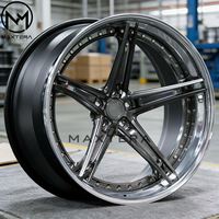 Jantes en alliage Maxtera forgées sur mesure S17-03, style 3 pièces, pour voitures particulières Porsche 911, BMW M3 M4 X5, Camaro, Corvette, Mustang