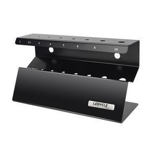 Set di chiavi esagonali con impugnatura a brugola in acciaio di qualità industriale con supporto per misurazione metrica dello spazio di lavoro del negozio di bici da Garage - Product Image 1