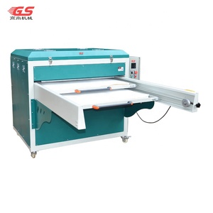 단방향 이중 셔틀을위한 대형 평판 우산 디지털 인쇄 직물 텐트 프레스 공압 열 전달 기계 - Product Image 3