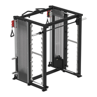 Usine directe commerciale Fitness câble Crossover Machine entraîneur fonctionnel 3D Smith Machine Station multifonction