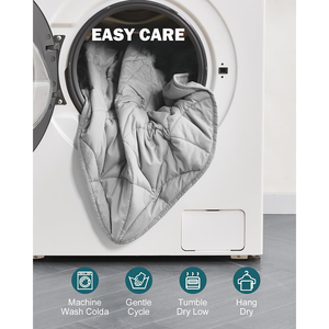 Coussin de refroidissement à double face à motif de feuille pour toutes <span class=keywords><strong>les</strong></span> saisons Couverture de voyage pondérée multifonctionnelle et apaisante - Product Image 6