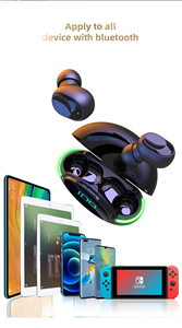 ワイヤレス<span class=keywords><strong>Bluetooth</strong></span>ヘッドフォンMINI TWSインイヤーハンズフリーデジタルスクリーンワイヤレスイヤフォン - Product Image 6