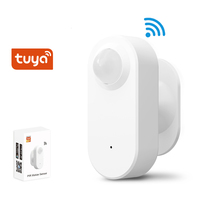 Détecteur de mouvement PIR sans fil intelligent Tuya Wifi à piles avec télécommande pour la détection de présence humaine, idéal pour la vente en gros