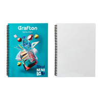 Großhandel A4 A5 Sublimations-Spiral-Adressbuch Gebundene Zielplaner-Agenda PVC-Einband Handgefertigtes Individuelles Blanko-Notizbuch für die Schule