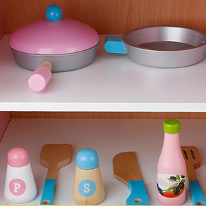 <span class=keywords><strong>Best</strong></span>-seller in legno cane cucina gioco casa giocattolo Cookware combinazione di giochi educativi di apprendimento per bambini ragazzi e ragazze - Product Image 3