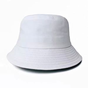 Casquette de pêcheur unie respirante imprimée avec logo brodé, idéale pour la mode, la promotion d'événements, les cadeaux, ou comme chapeau bob personnalisé. - Product Image 4