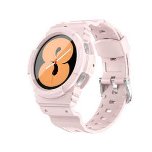 <span class=keywords><strong>Bracelet</strong></span> en fibre de carbone pour Samsung <span class=keywords><strong>Galaxy</strong></span> <span class=keywords><strong>Watch</strong></span> <span class=keywords><strong>4</strong></span> <span class=keywords><strong>Classic</strong></span> 46 mm 42 mm, étui robuste en TPU pour <span class=keywords><strong>Galaxy</strong></span> Watch4 5 - Product Image 4