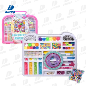 Coloré bricolage <span class=keywords><strong>perles</strong></span> jouet <span class=keywords><strong>pour</strong></span> filles bijoux éducatifs faisant des jouets Bracelet enfants créatif artisanat jouet - Product Image 2