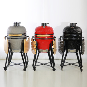 <span class=keywords><strong>Barbecue</strong></span> Kamado en céramique 19 pouces pour camping et extérieur, fumoir, vente en gros directe usine chinoise - Product Image 2