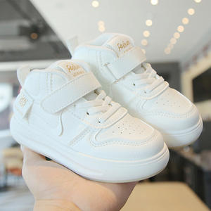 Chaussures en <span class=keywords><strong>cuir</strong></span> PU pour enfants, nouvelle mode britannique, bottes pour garçons et filles, chaussures élégantes pour petits garçons - Product Image 4