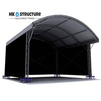 Sistema de Estructura de Techo para Escenarios de Conciertos al Aire Libre, Sistema de Estructura de Techo para Escenarios, Estructura de Iluminación, Estructura de Exhibición