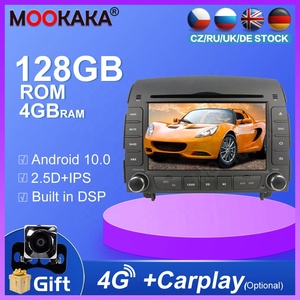 Navigation Car Đài Head Unit Video Player Đối Với Hyundai Sonata NF 2006-2008 <span class=keywords><strong>Android</strong></span> 10 GPS 128 Gam Đa Phương Tiện Auto Radio Màn Hình - Product Image 2