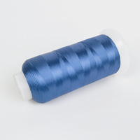 100% Viscose Écologique Brillant Lustre Broderie Fil 120D/2 Filament Teint Couleur pour Tricot Couture Motif Brut
