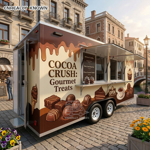 Outdoor Pizza Trailer Modern Hot Dog Food Truck DOT Certified Dessert Full <b>Kitchen</b> - Product Image 1