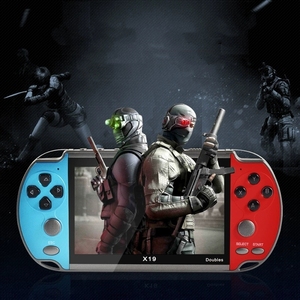 X19 Dual-person Handheld Game Console with 4.3-inch Screen for Two-player Games. Retro-style Dual-stick FC Handheld Console. - Product Image 3