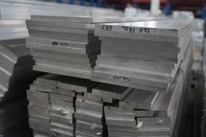 إطار صناعي مقذوف من الألومنيوم المخصص ، قضيب مسطح مستطيل الشكل ، للقطع واللحام - Product Image 2