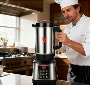 Frullatore Commerciale in Acciaio Inox da 3L, 2200W, per Ristoranti, Macchina per Latte di Soia, Mixer da Cucina - Product Image 2