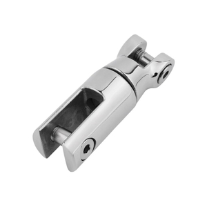 Connecteur d'ancrage universel double pivotant en acier inoxydable 316 pour bateau, accessoires de quincaillerie - Product Image 1