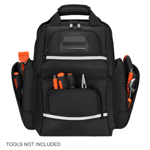 OEM/ODM Waterproof Tool <b>Backpack</b> for Electricians HVAC Techs Heavy-Duty Storage Adjustable Shoulder/Waist Support 100 lb - Product Image 6