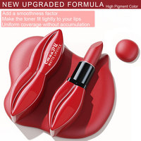 Rouge à Lèvres Mat Velours Sexy Teinte Nude Longue Tenue Anti-Transfert Brillant Lèvres Rouges Maquillage Femme Cosmétique