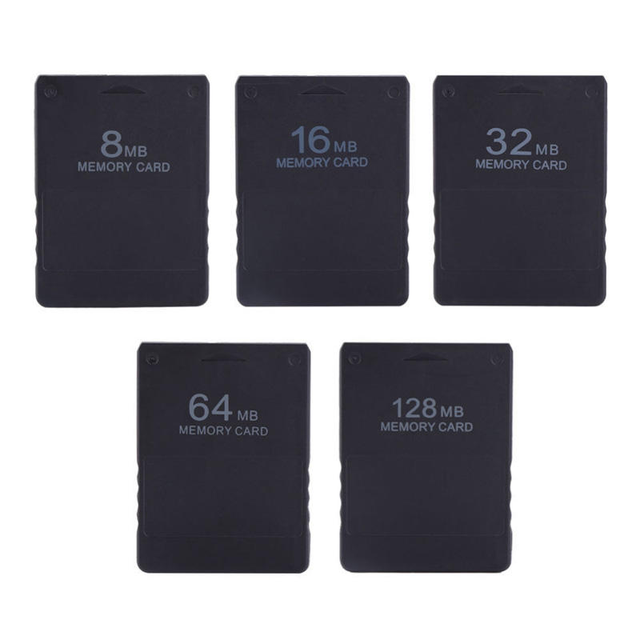 For PS2 Extended Card 8M / 16M / 32M / 64M /128M High Speed Save Game Data Stick for PS2 Memory Card