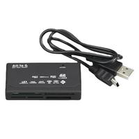 Transmission à grande vitesse de vente chaude transfrontalière USB 2.0 lecteur de carte multi en un