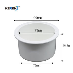 Portavasos de plástico moderno de 50,5mm de altura, accesorio para asiento de coche y sofá - Product Image 4