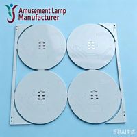 Panneau LED couleur intégrale, source lumineuse magique, panneau lumineux de course hippique à 24 LED, module SMD RGB 12V TM1804