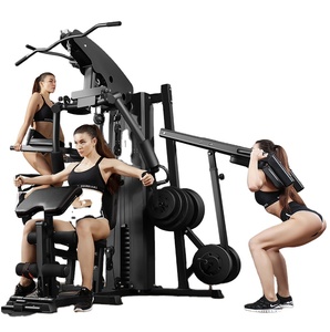 Equipo de <span class=keywords><strong>fitness</strong></span> para el hogar, equipo de estación para tres personas, <span class=keywords><strong>entrenador</strong></span> integral, conjunto de entrenamiento de fuerza, <span class=keywords><strong>entrenador</strong></span> combinado - Product Image 1
