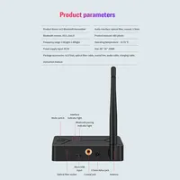 Transmisor Bluetooth TX13, Conversor de Audio Digital a Analógico para Transmisor Óptico Coaxial