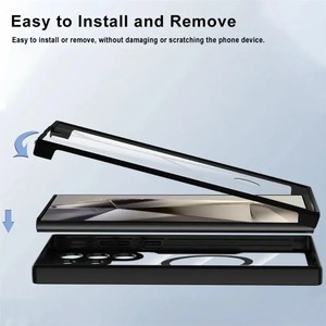 Custodia Magnetica Trasparente con Protezione Schermo Completa 360 PTE per Samsung Galaxy S23 <span class=keywords><strong>S22</strong></span> S24 S25 Ultra A16 A36 A56 A26 - Product Image 5