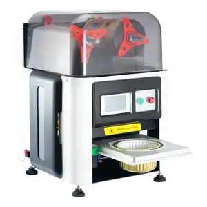 Máquina automática de sellado de bandejas de comida rápida, multifuncional, nuevo estilo, 2022