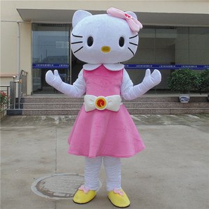 HelloKate maskot uniseks, kostum karnaval untuk Cosplay dan kostum pesta kartun maskot - Product Image 2