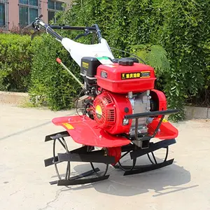 Walking Behind Best Quality Loncin Engine Gasoline Terraced Field Grass Remove Farm Machinery Accessories Ditching Machines