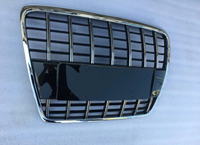 Grille avant chromée ABS PNB de haute qualité, remplacement pour Audi A6/S6 C6 2009-2011 avec garantie d'un an