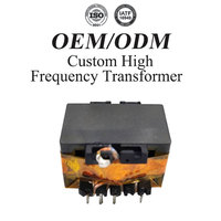 Transformateur SMPS à haute fréquence à noyau de ferrite personnalisé ER30 12V 24V 110V 220V pour module de chargeur de batterie industriel