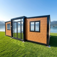 Casa Prefabbricata Espandibile in Container da 20Ft 40Ft Personalizzata, Due Camere da Letto, Casa Mobile Prefabbricata in Vendita, Casa Modulare