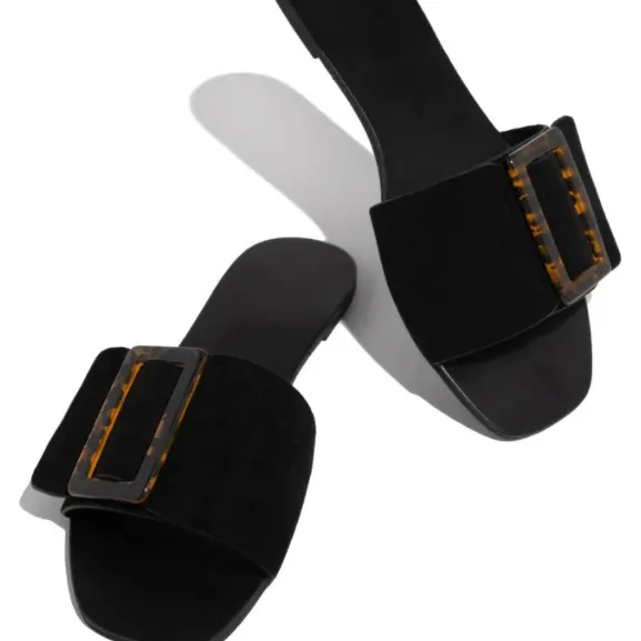 2021 Buitenlandse Handel Export Groothandel Een-Lijn Sandalen Comfortabele Casual Mode Slippers Vrouwen Schoenen