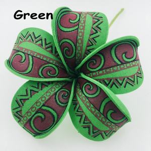 Hawaii plumerial köpük çiçek saç tokası yapay ada eva frangipani tiare hibiscus kulak aksesuarları - Product Image 5