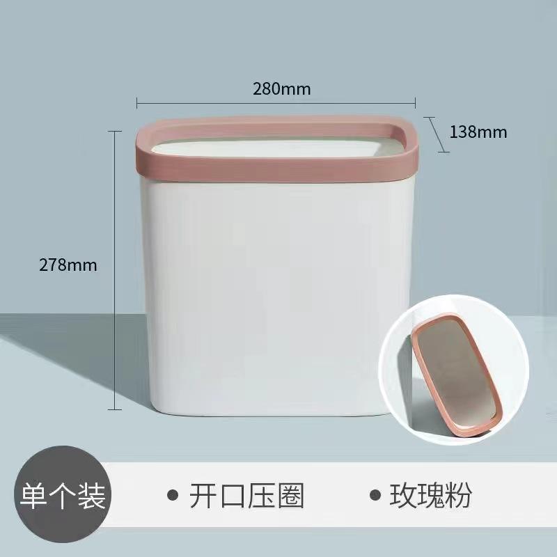 Rose Rose (Design ouvert avec anneau pressé)