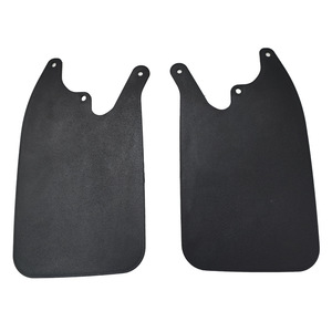 for Toyota Tacoma Mudguards 1999-2004 Black <b>Plastic</b> Tire Deflectors Front Rear Pair - Product Image 1