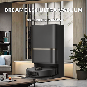 หุ่นยนต์ดูดฝุ่นถูพื้น DREAME L50 Ultra พร้อมระบบเทฝุ่นอัตโนมัติ ทำความสะอาดตัวเอง หลบหลีกสิ่งกีดขวางอย่างแม่นยำ แรงดูด 19,500Pa ระบบ HyperStream ป้องกันการพันกันของเส้นผม - Product Image 3