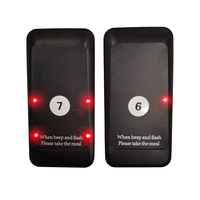 Longue portée café file d'attente alimentaire bipeur pas de vibration 1 Base 16 buzzers système d'appel de serveur sans fil téléavertisseurs pour Restaurant