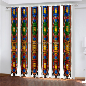 Ensemble de rideaux de salon traditionnels éthiopiens et érythréens personnalisés pour la fête de mariage, anniversaire, 3 pièces - Product Image 6